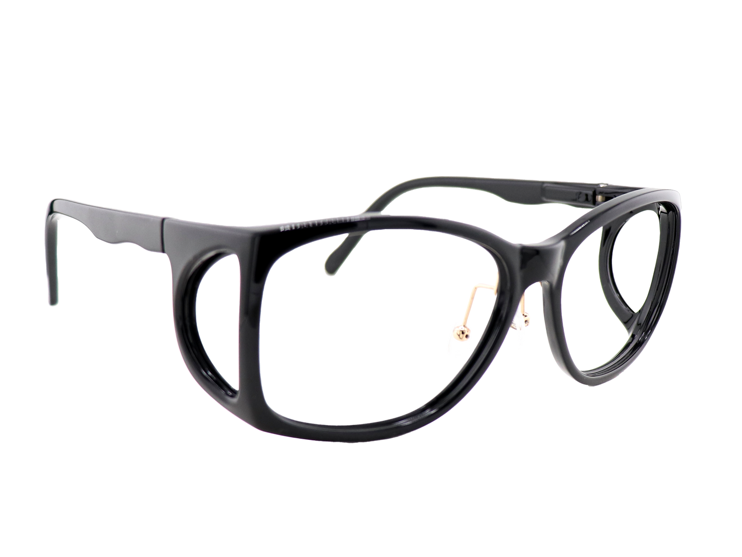 Eyewear, Classic, 53 Wrap Lead Glasses with Lead Glass Side Shields