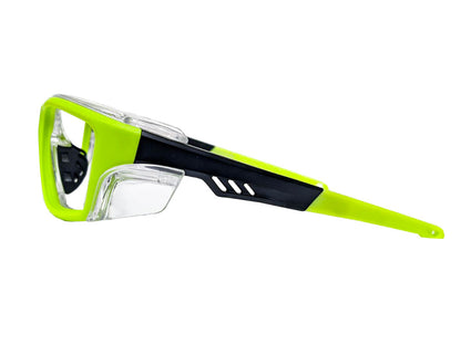 Eyewear, Razer Lead Glasses with Removal Side Shields Inserts