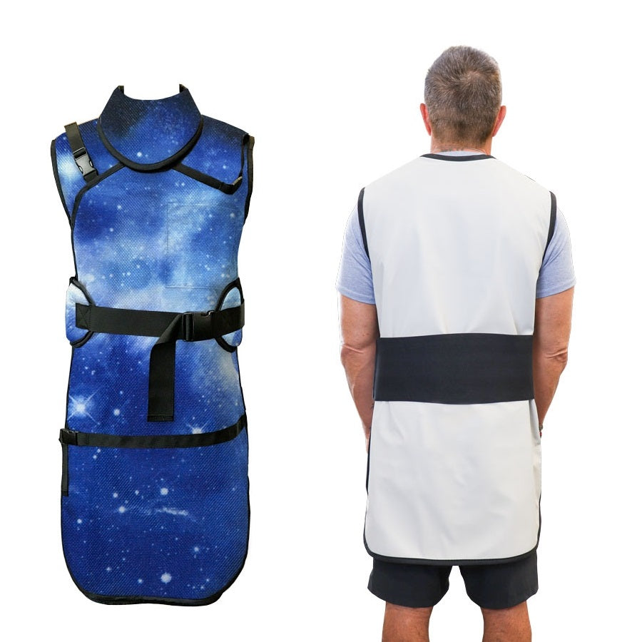 AP-WABR + AP-FOL Wrap Around Back Relief Full Overlap Apron, Front 0.50mm LE & Back 0.25mm LE