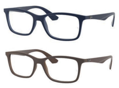 Eyewear, Ray Ban 7047, Plano